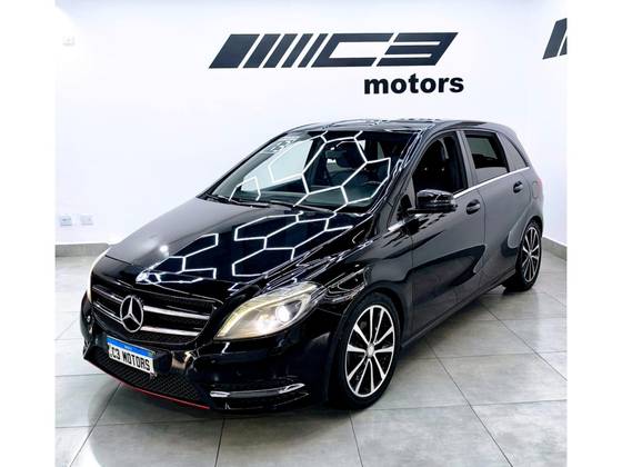 MERCEDES-BENZ B 200 1.6 SPORT TURBO GASOLINA 4P AUTOMÁTICO MERCEDES-BENZ B 200 1.6 SPORT TURBO GASOLINA 4P AUTOMÁTICO